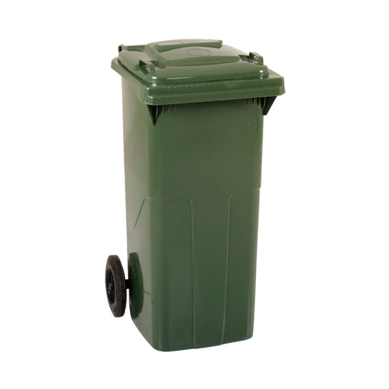 Wheelie Bin 120 lt Green