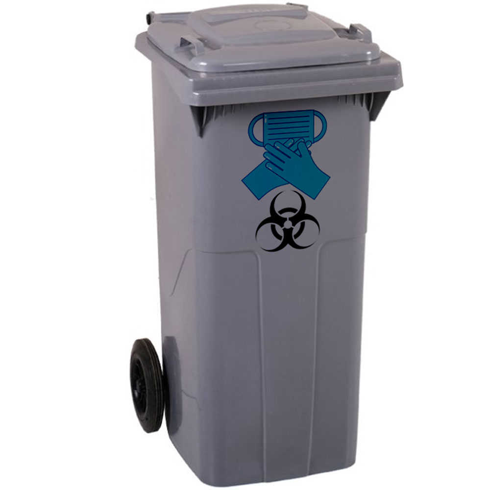 Medical mask and glove bin