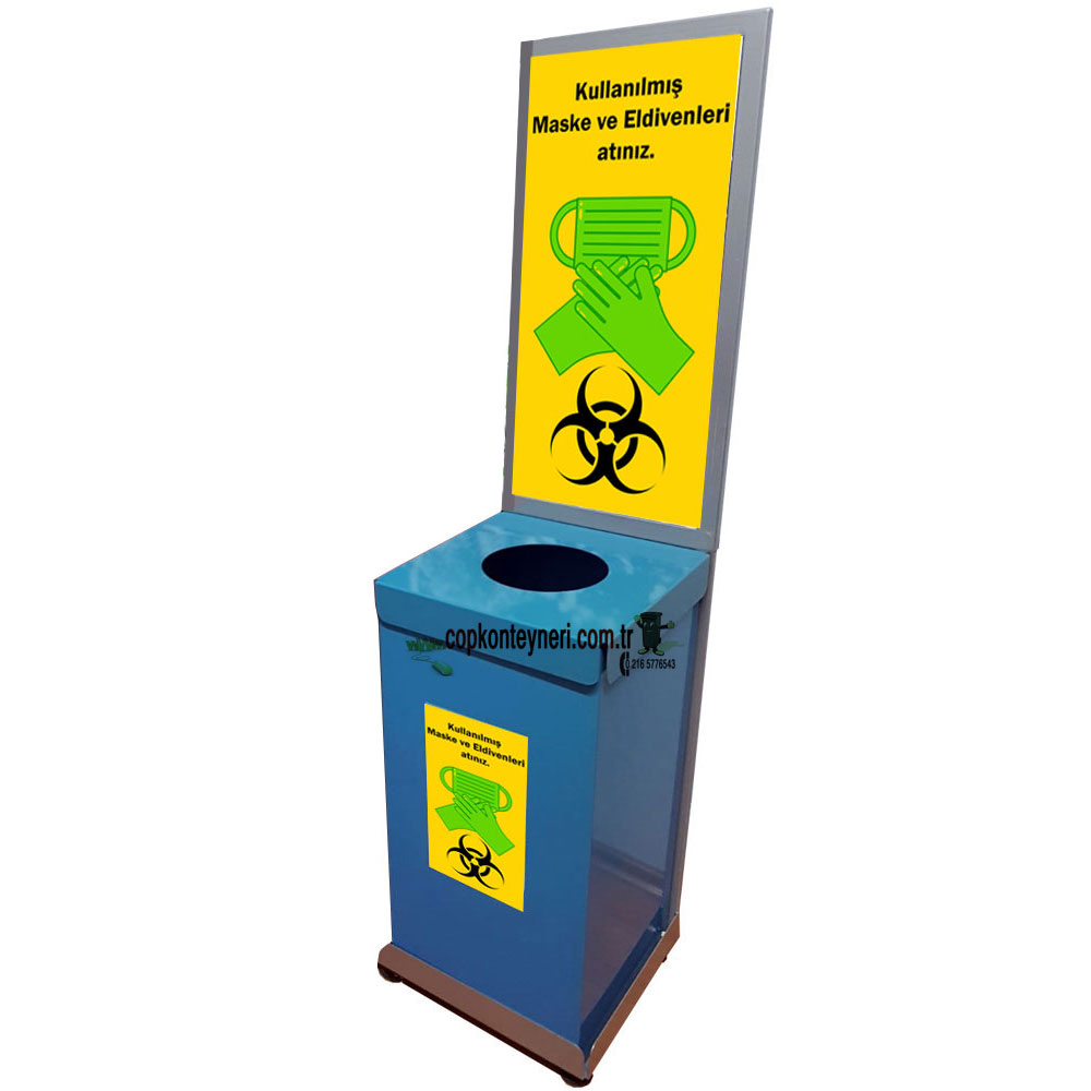 Medical mask and glove bin