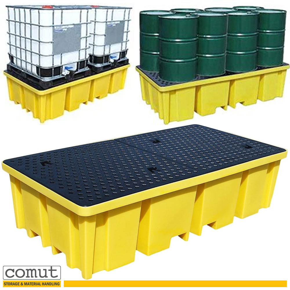 Contaminated Spill Pallet 2xIBC