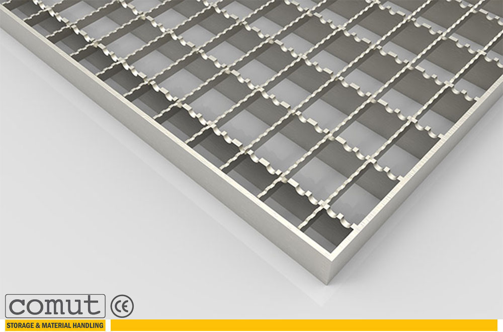 Platform Grating Serrated